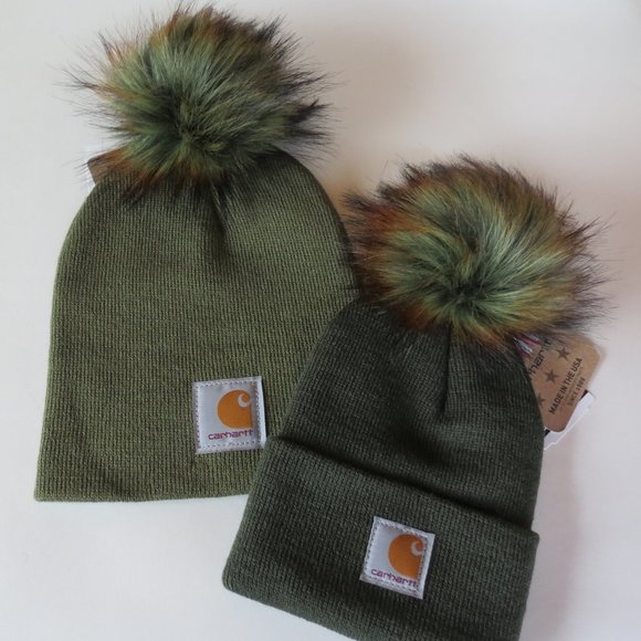 Carhartt | Accessories | Carhartt Beanie Handmade In Usa Pom 